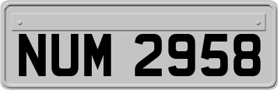 NUM2958