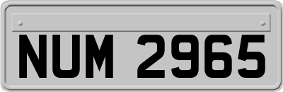 NUM2965
