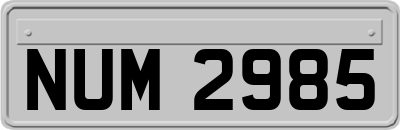 NUM2985