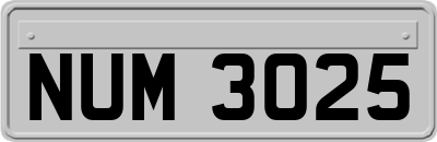 NUM3025
