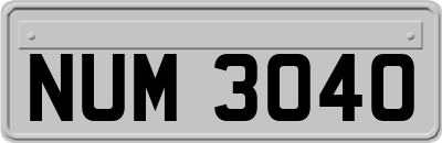 NUM3040