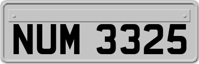 NUM3325