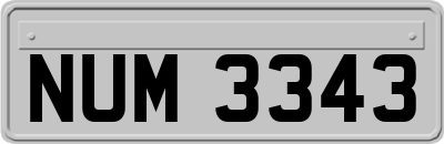 NUM3343