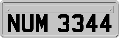NUM3344