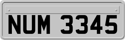 NUM3345