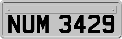NUM3429