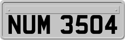 NUM3504
