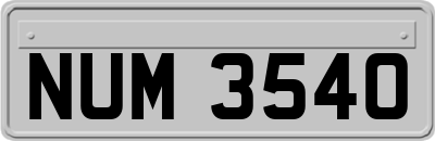 NUM3540