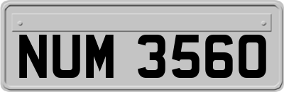 NUM3560