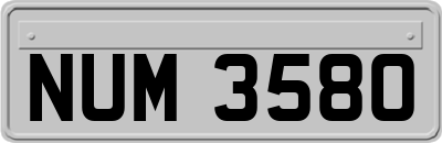 NUM3580