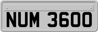 NUM3600