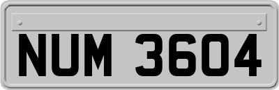 NUM3604