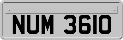 NUM3610