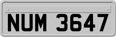 NUM3647