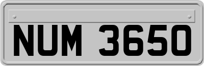 NUM3650