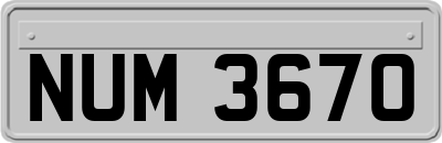 NUM3670