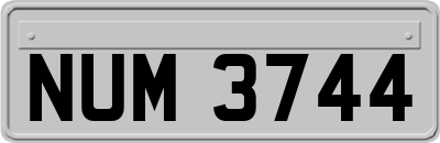 NUM3744