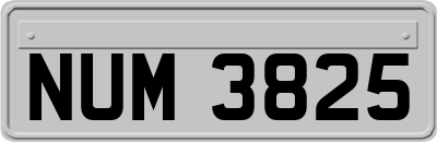 NUM3825
