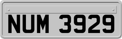 NUM3929