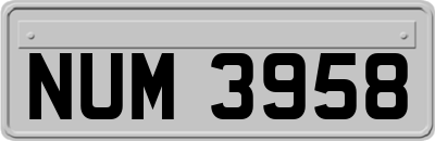 NUM3958
