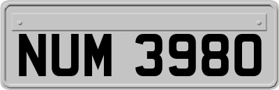 NUM3980