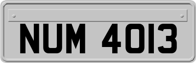 NUM4013