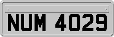 NUM4029