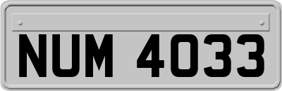 NUM4033