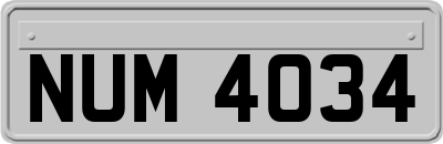 NUM4034