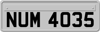 NUM4035