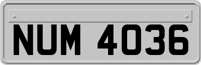 NUM4036