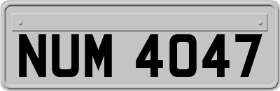 NUM4047