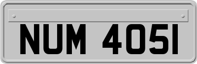 NUM4051