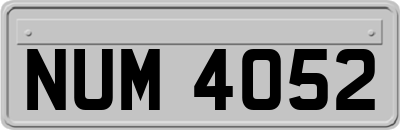 NUM4052