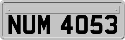 NUM4053