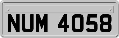 NUM4058