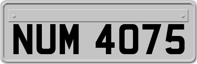 NUM4075