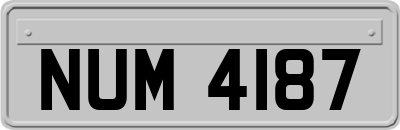 NUM4187