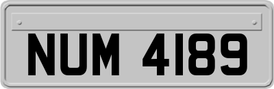 NUM4189