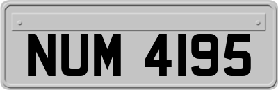 NUM4195