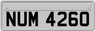 NUM4260