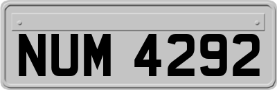 NUM4292