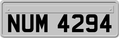 NUM4294