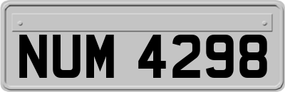 NUM4298
