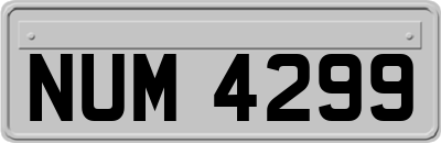 NUM4299