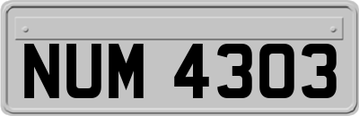 NUM4303