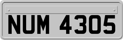 NUM4305