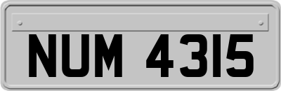 NUM4315