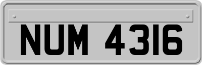 NUM4316