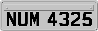 NUM4325